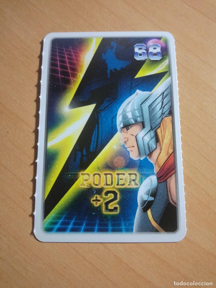 Coleccionismo cromos antiguos: 68 PODER+ 2 COLECCI&Oacute;N MARVEL DESCUBRE TU PODER. CARREFOUR 2022. - Foto 1