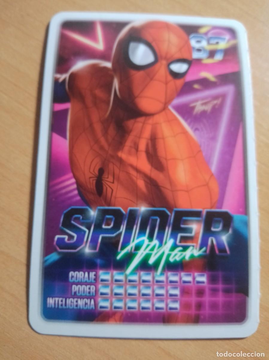 Coleccionismo cromos antiguos: 87 SPIDERMAN COLECCI&Oacute;N MARVEL DESCUBRE TU PODER. CARREFOUR 2022. - Foto 1