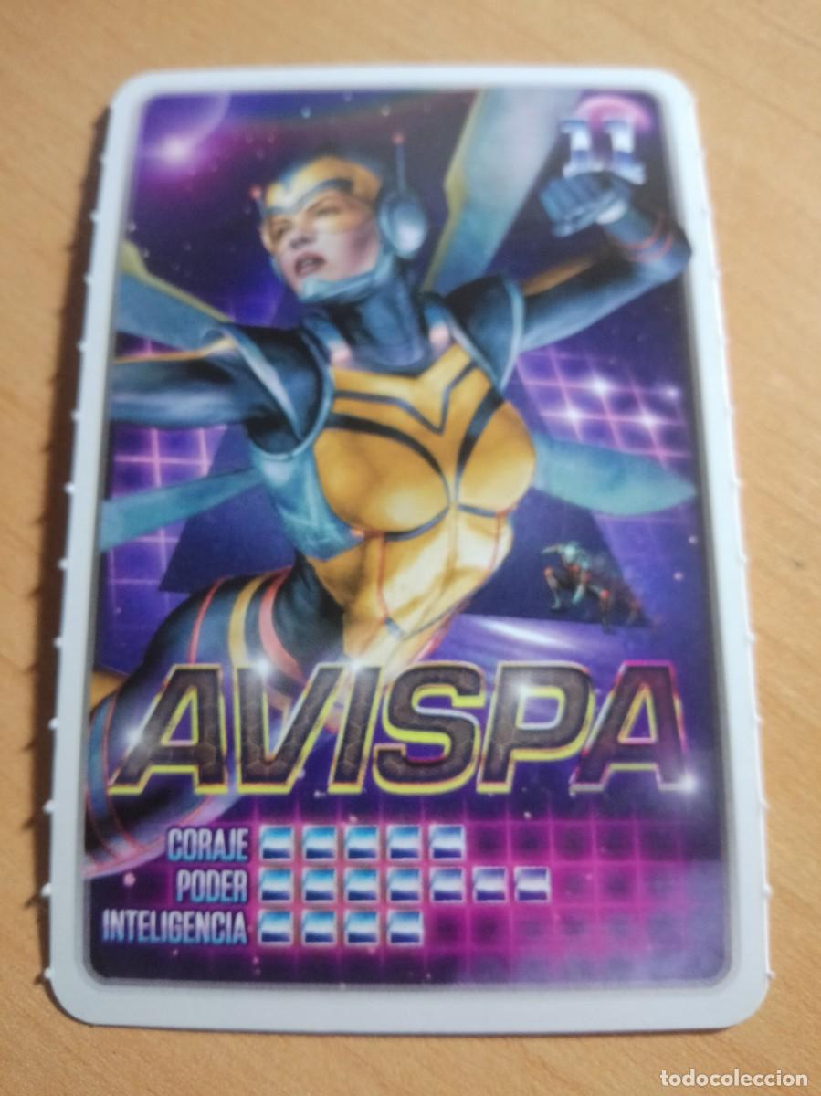 Coleccionismo cromos antiguos: 11 AVISPA COLECCI&Oacute;N MARVEL DESCUBRE TU PODER. CARREFOUR 2022. - Foto 1