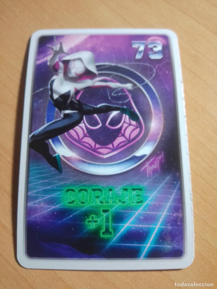 Coleccionismo cromos antiguos: 73 CORAJE + 1 COLECCI&Oacute;N MARVEL DESCUBRE TU PODER. CARREFOUR 2022. - Foto 1