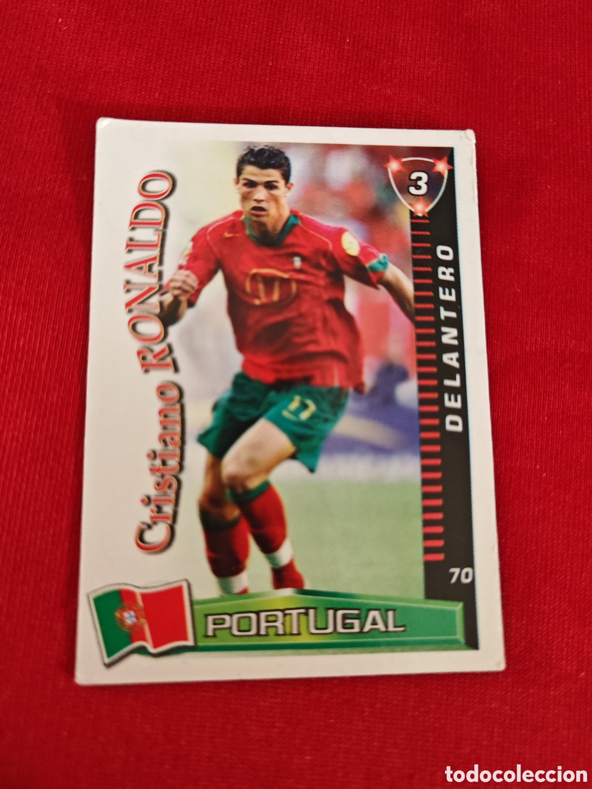 Coleccionismo cromos antiguos: CROMO CRISTIANO RONALDO 2006 - Foto 2