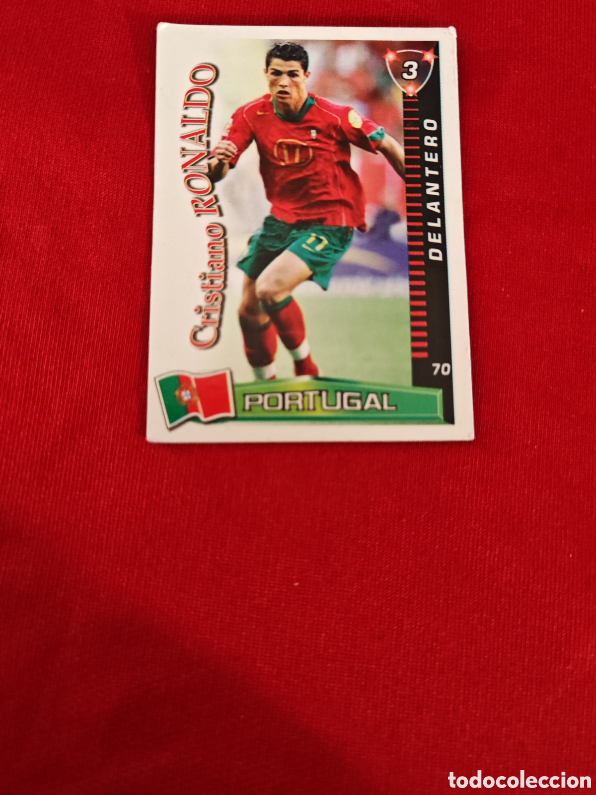 Coleccionismo cromos antiguos: CROMO CRISTIANO RONALDO 2006 - Foto 1