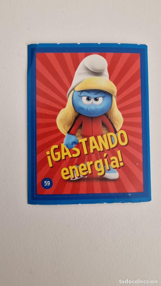 Coleccionismo cromos antiguos: 59 LOS PITUFOS ALCAMPO CUIDANDO EL PLANETA CON LOS PITUFOS - Foto 1