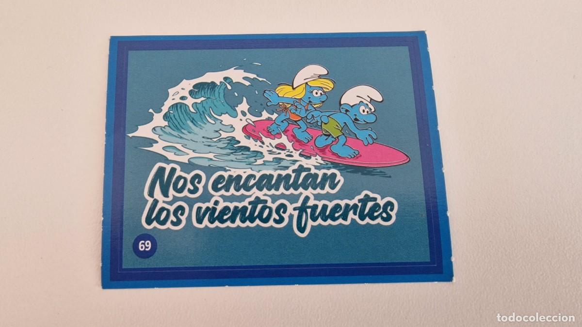 Coleccionismo cromos antiguos: 69 LOS PITUFOS ALCAMPO CUIDANDO EL PLANETA CON LOS PITUFOS - Foto 1