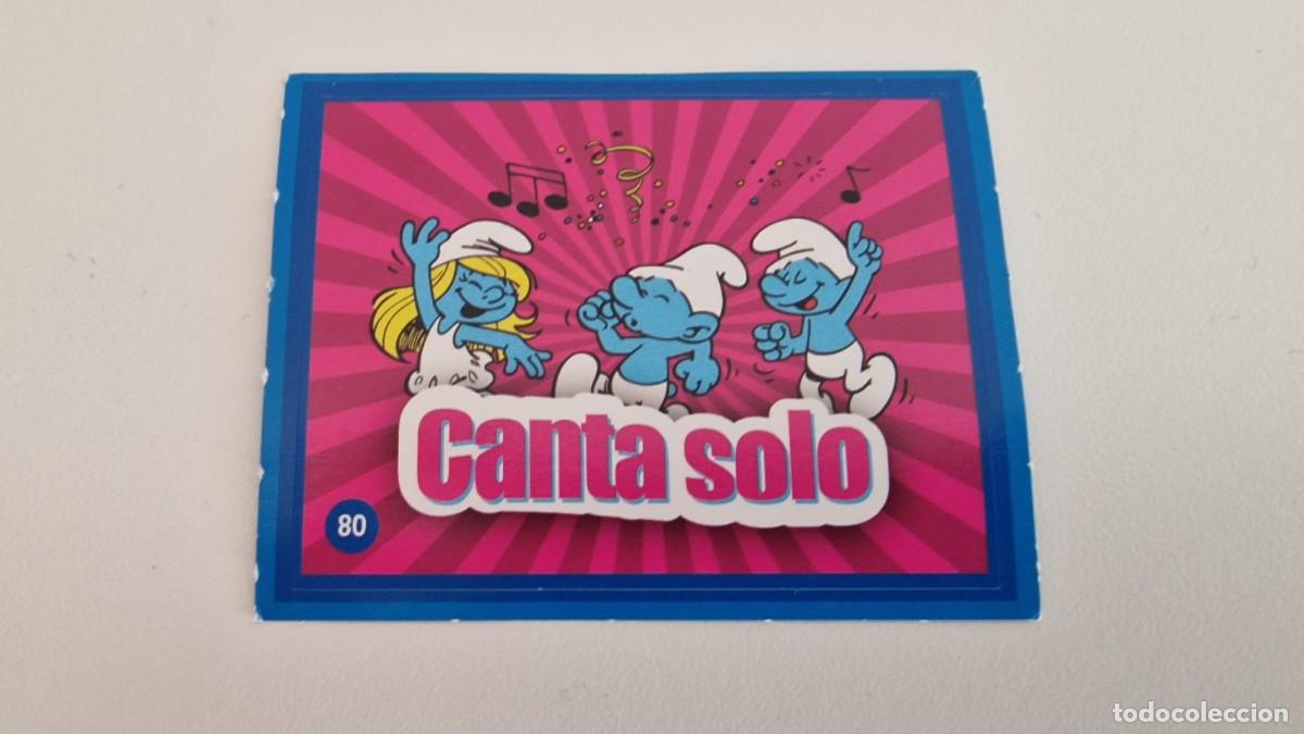Coleccionismo cromos antiguos: 80 LOS PITUFOS ALCAMPO CUIDANDO EL PLANETA CON LOS PITUFOS - Foto 1