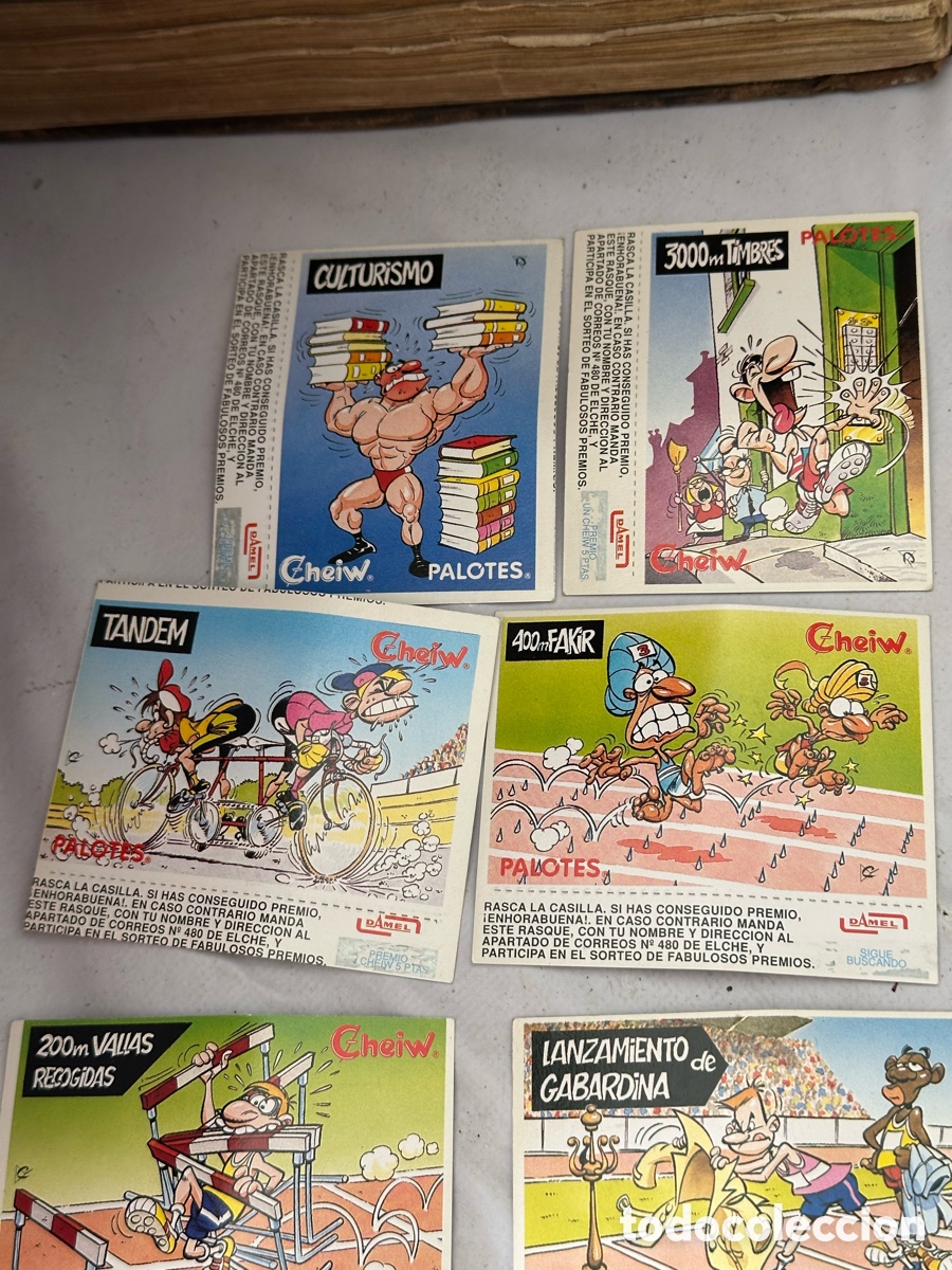 Coleccionismo cromos antiguos: Lote cromos palotes cheiw - Foto 2
