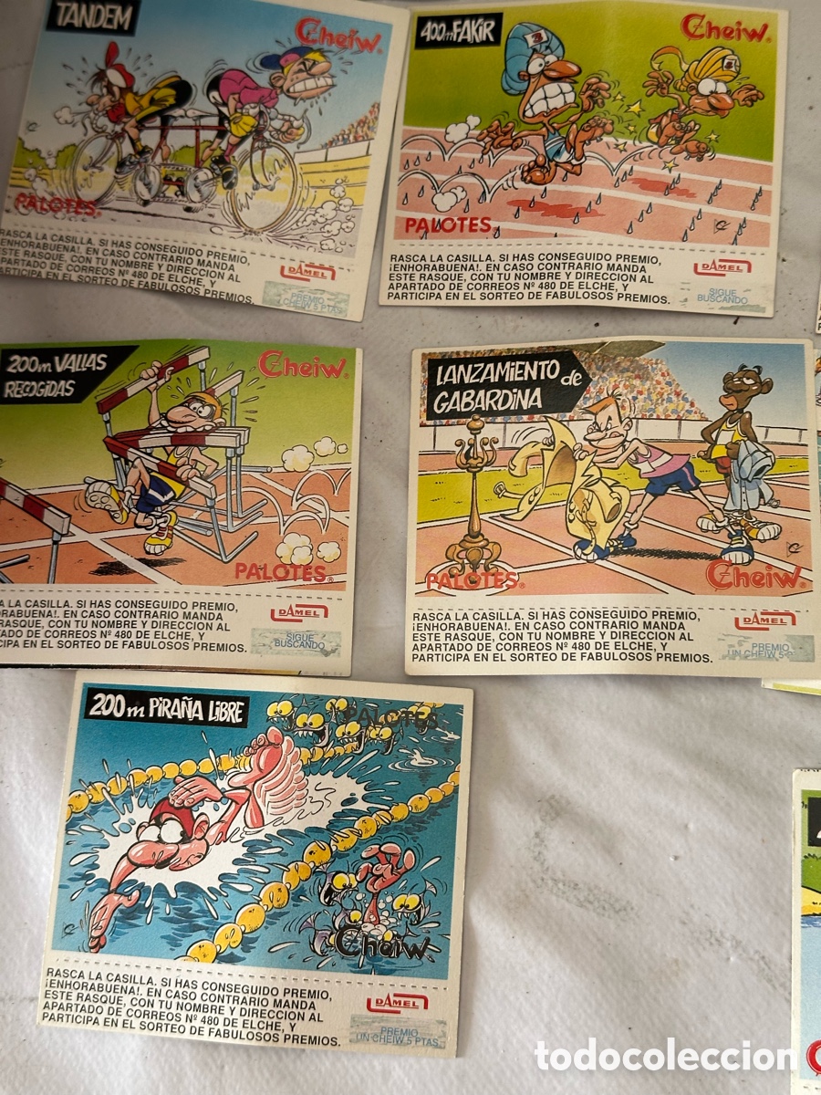 Coleccionismo cromos antiguos: Lote cromos palotes cheiw - Foto 3