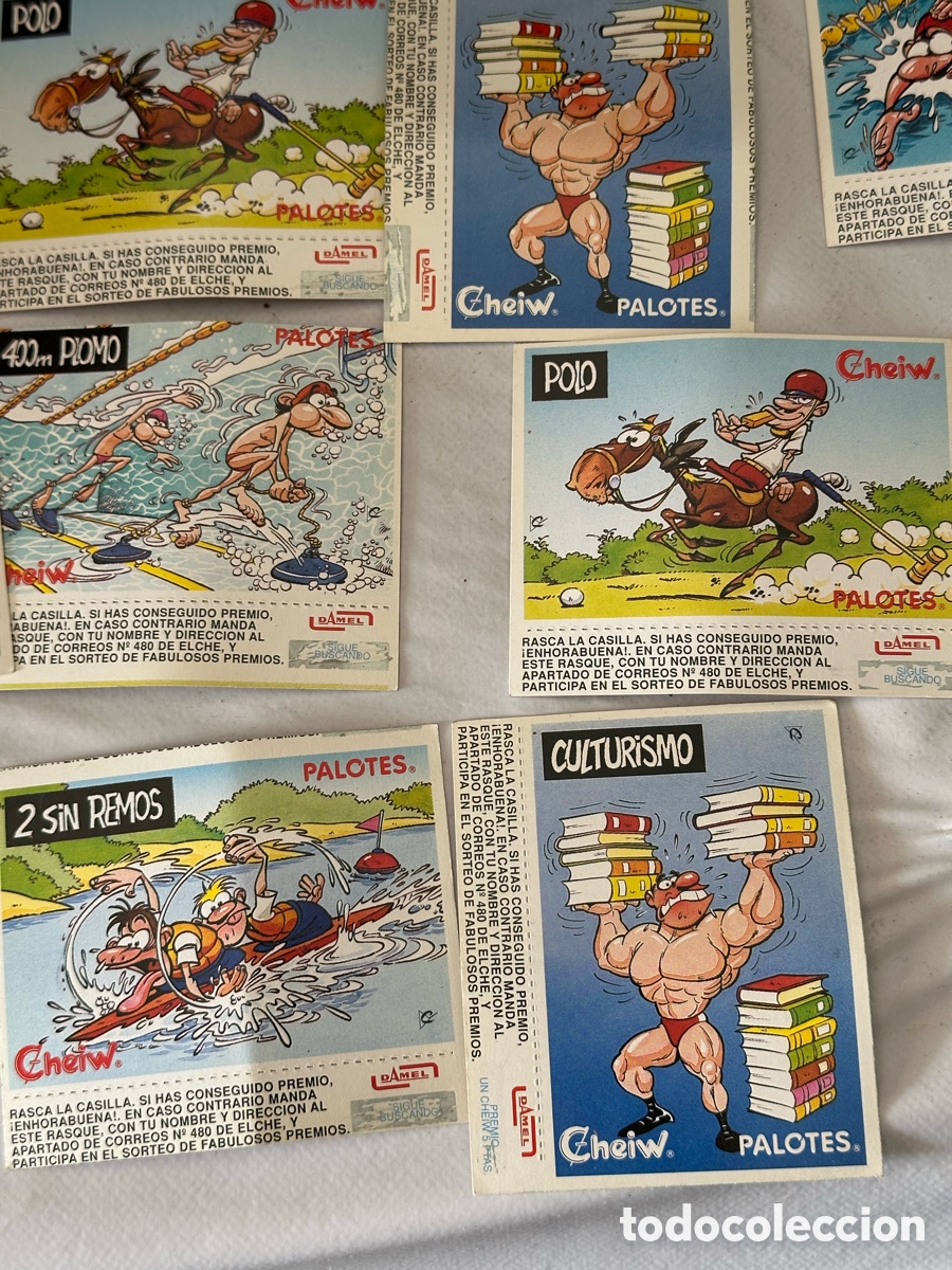 Coleccionismo cromos antiguos: Lote cromos palotes cheiw - Foto 5