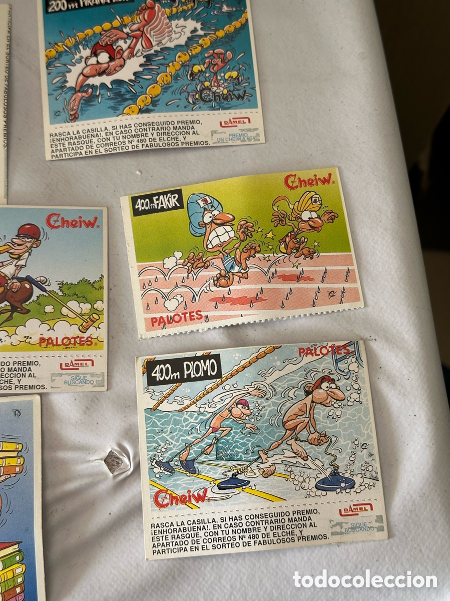 Coleccionismo cromos antiguos: Lote cromos palotes cheiw - Foto 6