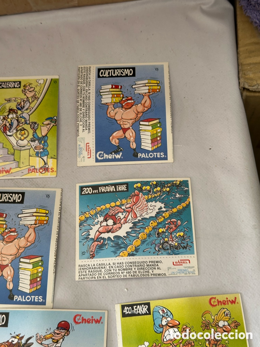 Coleccionismo cromos antiguos: Lote cromos palotes cheiw - Foto 7