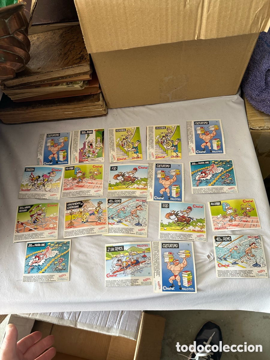 Coleccionismo cromos antiguos: Lote cromos palotes cheiw - Foto 1