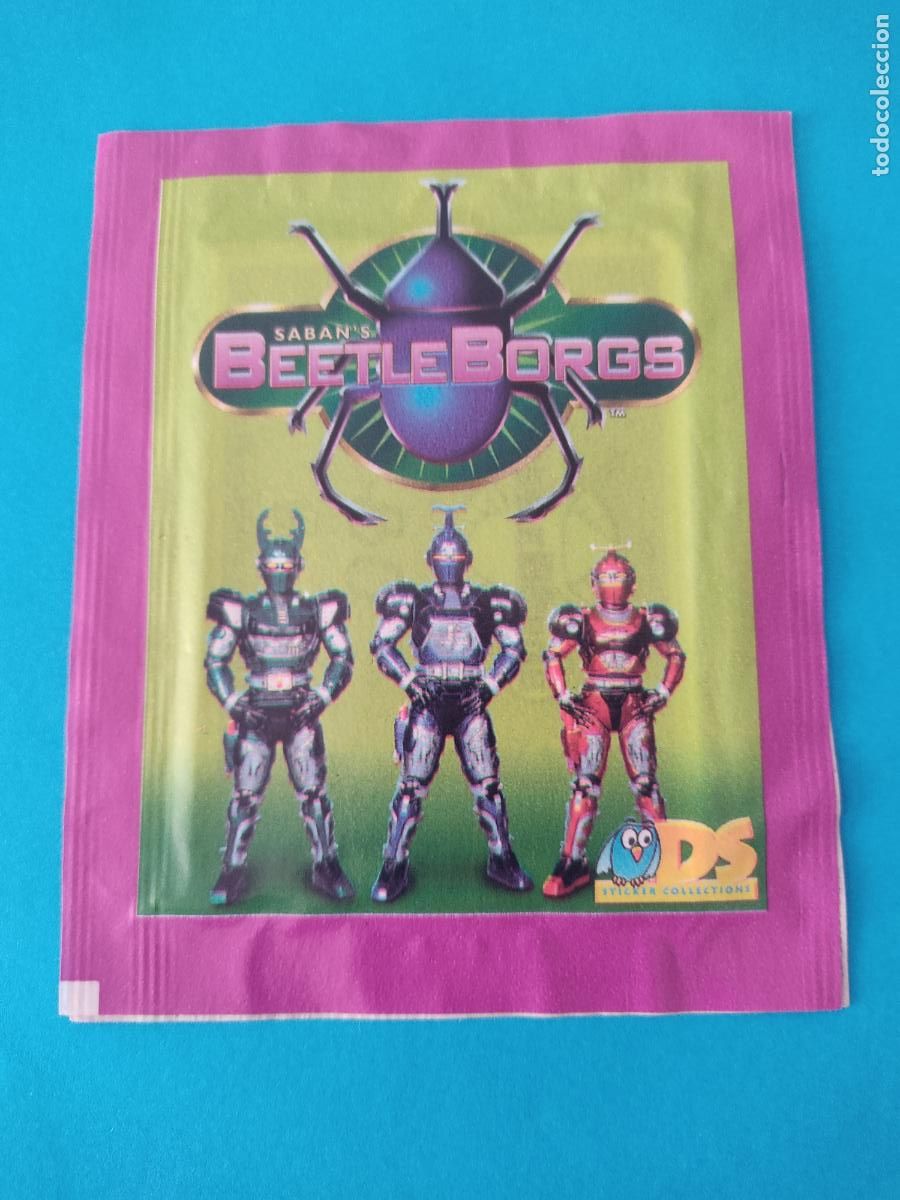 Collectionnisme Cartes &agrave; collectionner anciennes: SOBRE DE CROMOS SIN ABRIR DE BEETLE BORGS DE DS COLLECTION