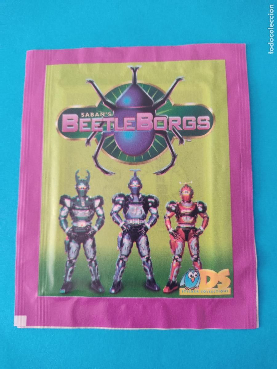 Coleccionismo cromos antiguos: SOBRE DE CROMOS SIN ABRIR DE BEETLE BORGS DE DS COLLECTION - Foto 1