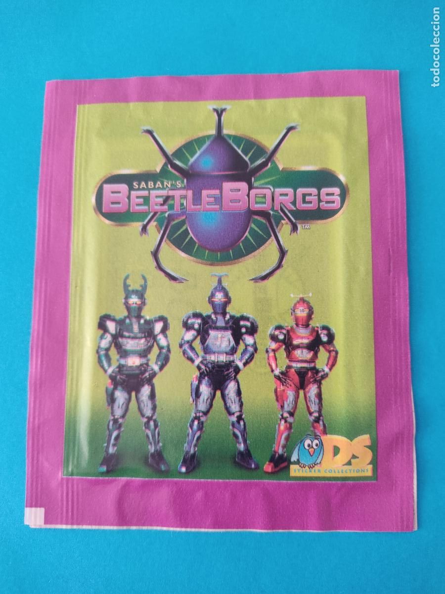Colecionismo Cromos antigos: SOBRE DE CROMOS SIN ABRIR DE BEETLE BORGS DE DS COLLECTION