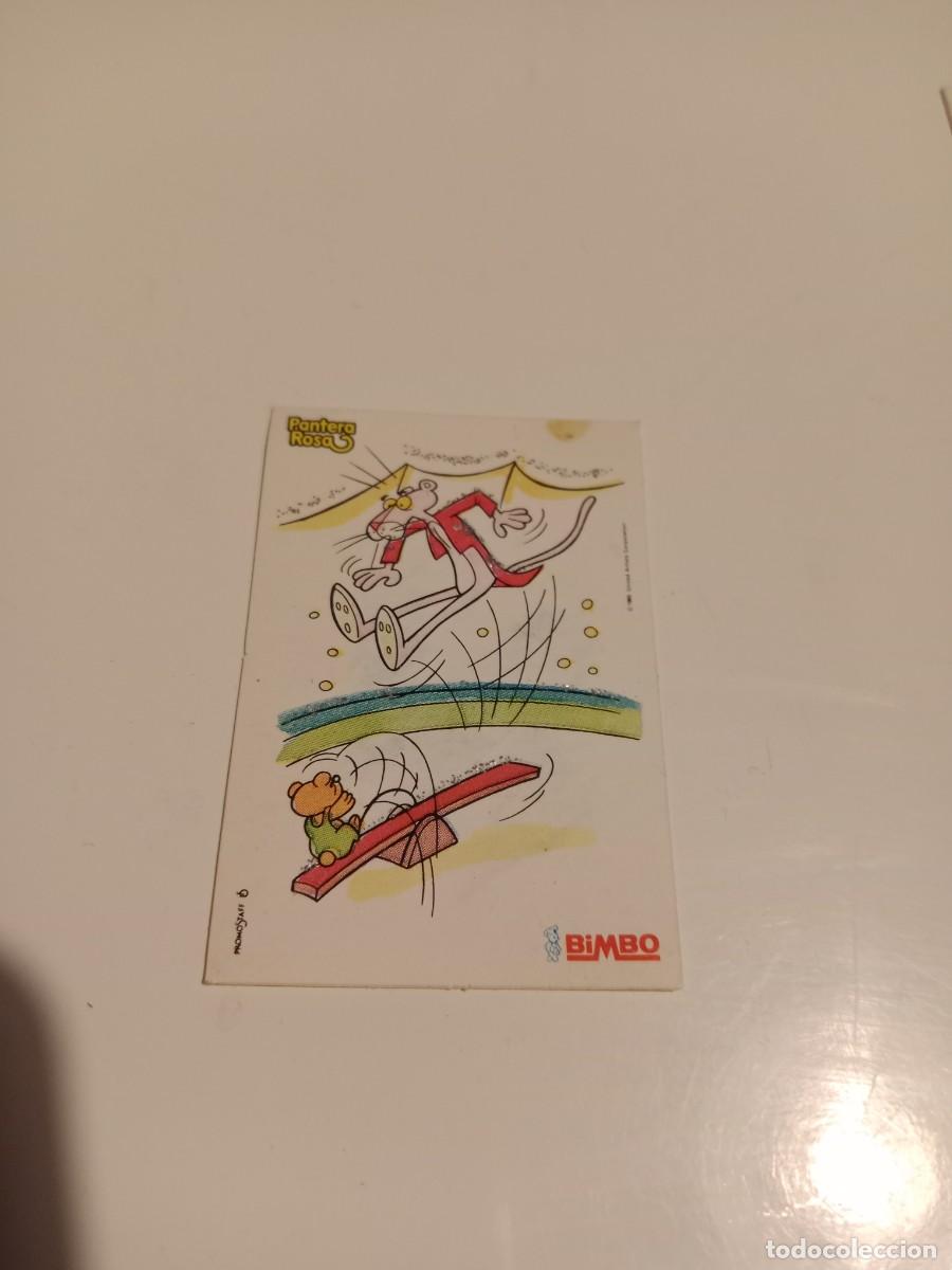 Coleccionismo cromos antiguos: Bimbo Pantera Rosa en el circo - Foto 1