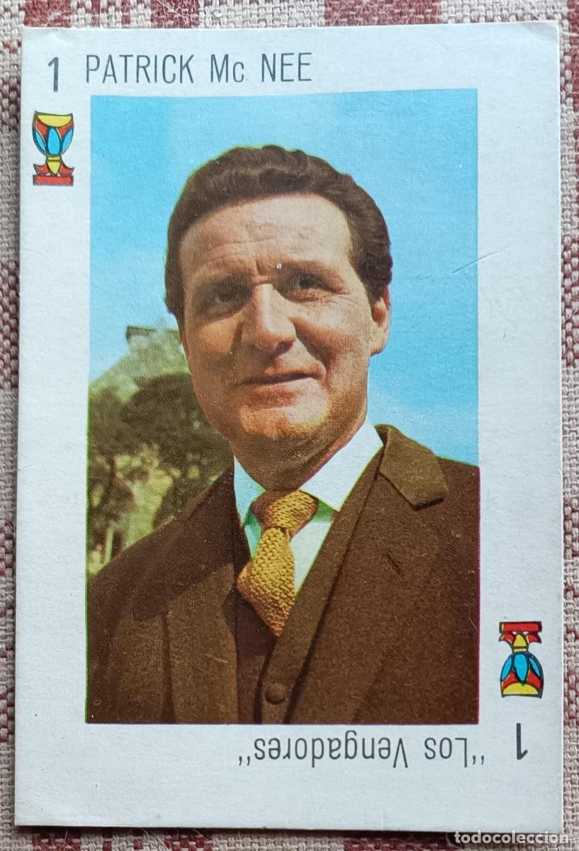 Colecionismo Cromos antigos: Cromo Tele Banco Canci&oacute;n n&ordm; 1 - Patrick Mc Nee - Los Vengadores
