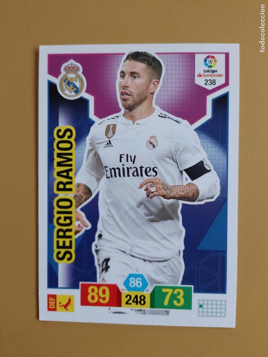Coleccionismo cromos antiguos: sergio ramos, adrenalyn 18 19 - Foto 1