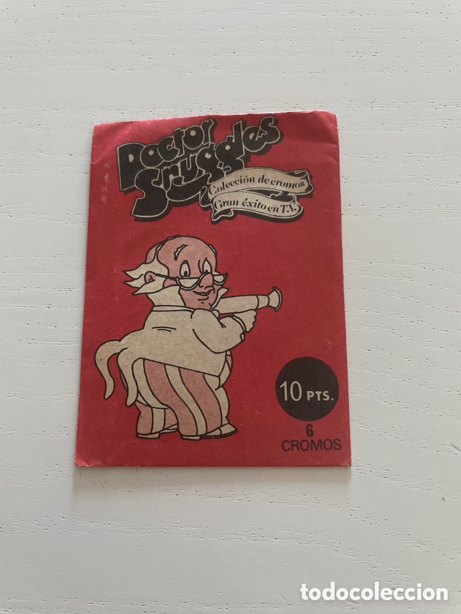 Coleccionismo cromos antiguos: Sobre de cromos sin abrir DOCTOR SNUGGLES - Foto 1