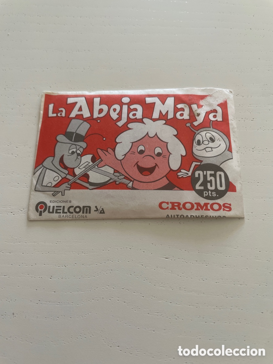 Coleccionismo cromos antiguos: Sobre de cromos sin abrir LA ABEJA MAYA - Foto 1