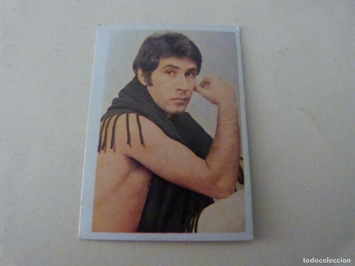 Coleccionismo cromos antiguos: CROMO DE NICOLAS DUE&Ntilde;AS SIN PEGAR USADO N&ordm; 49 A&Ntilde;O 1973 &Aacute;LBUM SUPER POPULARES SUPERPOPULARES ESTE