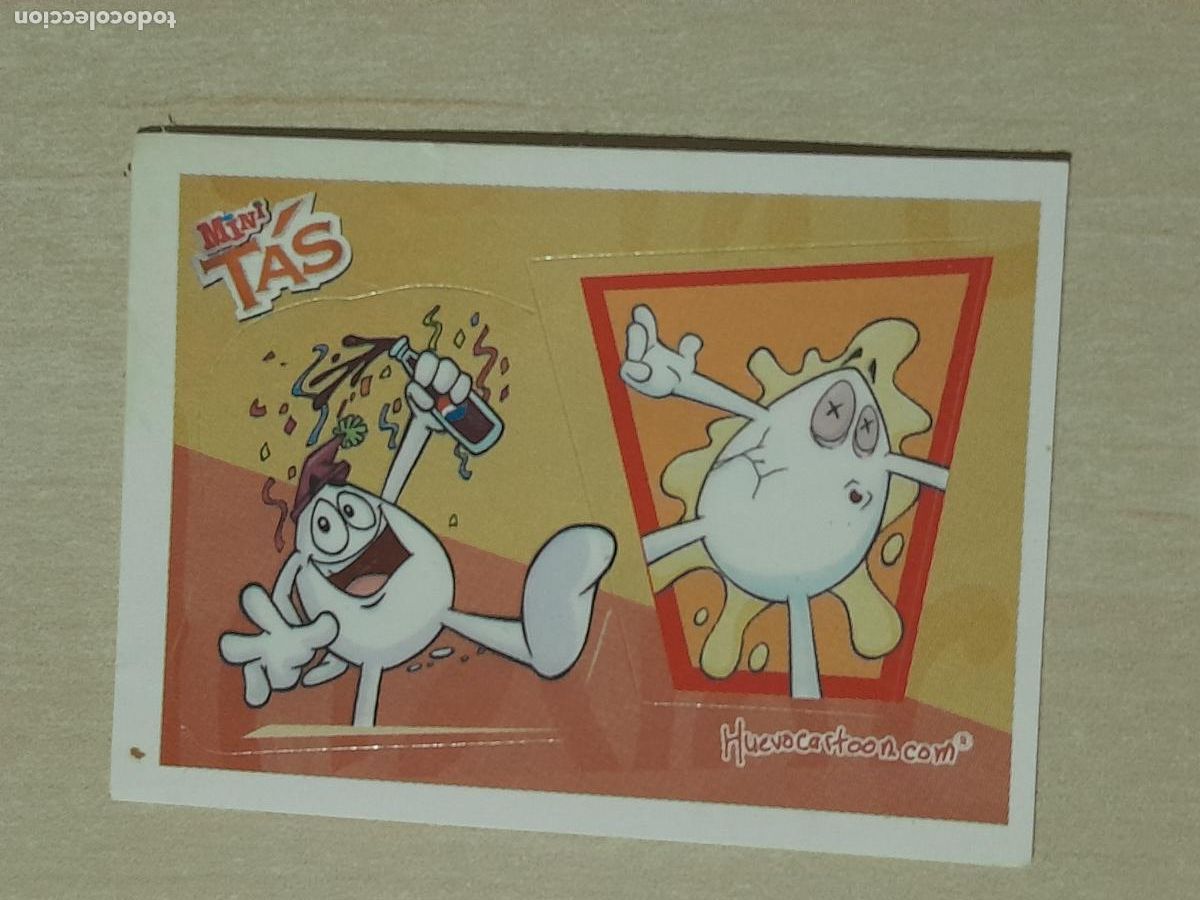 Colecionismo Cromos antigos: CROMO N&deg; 47 - PEGATINA - MATUTANO HUEVOS MINI TAS O NO TAS - SIN PEGAR