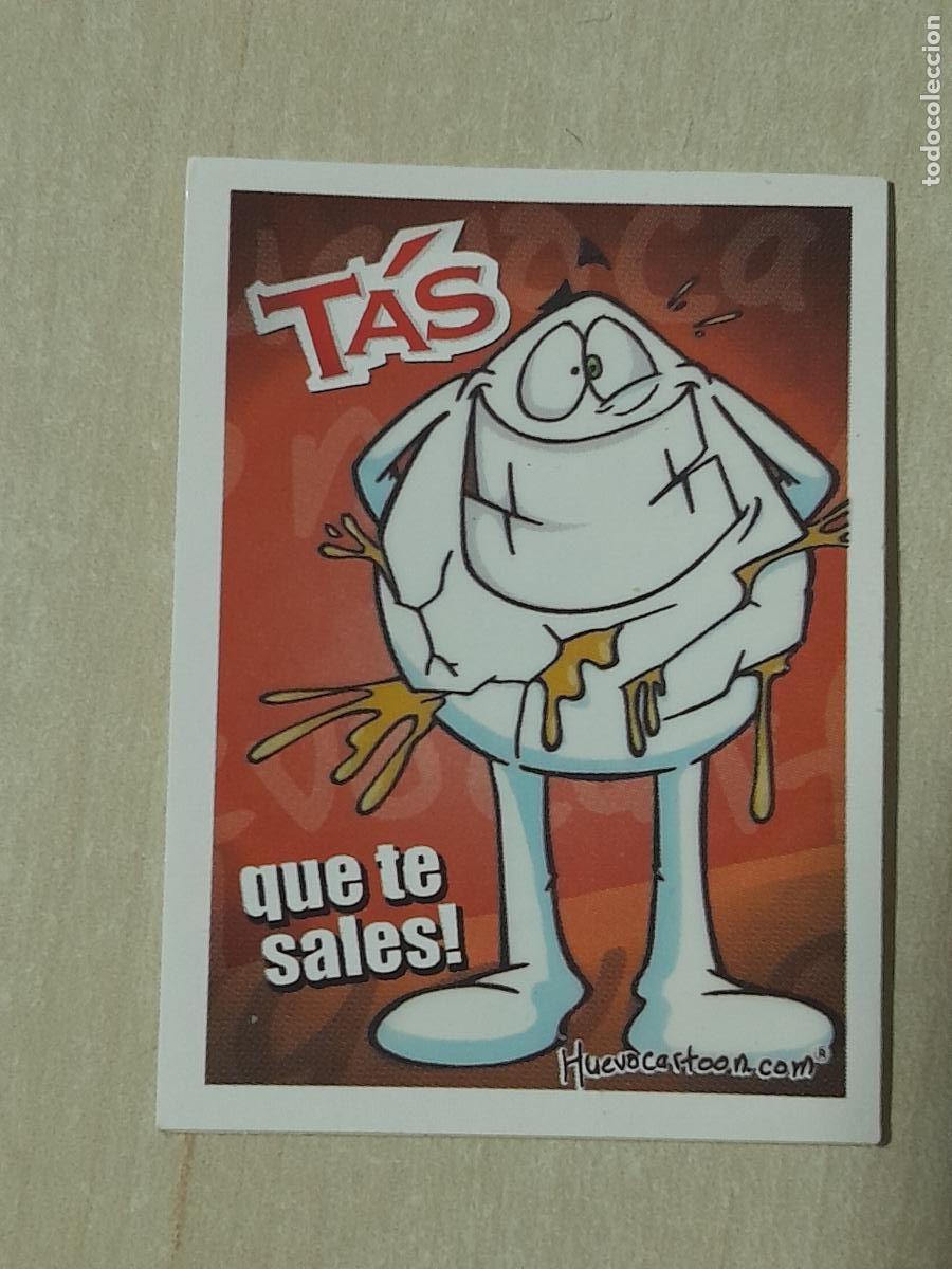 Colecionismo Cromos antigos: CROMO N&deg; 38 - PEGATINA - MATUTANO HUEVOS MINI TAS O NO TAS - SIN PEGAR