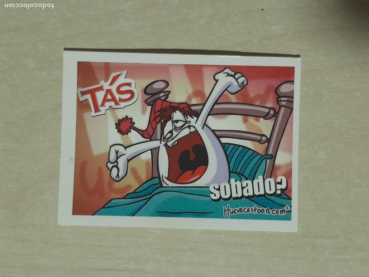 Colecionismo Cromos antigos: CROMO N&deg; 17 - PEGATINA - MATUTANO HUEVOS MINI TAS O NO TAS - SIN PEGAR