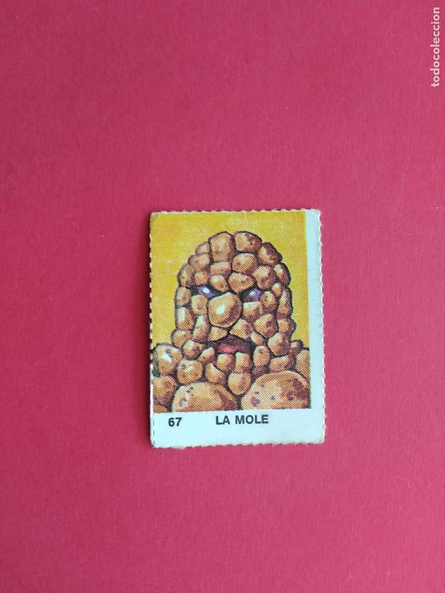 Coleccionismo cromos antiguos: CROMOS MONSTRUOS DIABOLICOS CROMO N&ordm; 67 LA MOLE - Foto 1