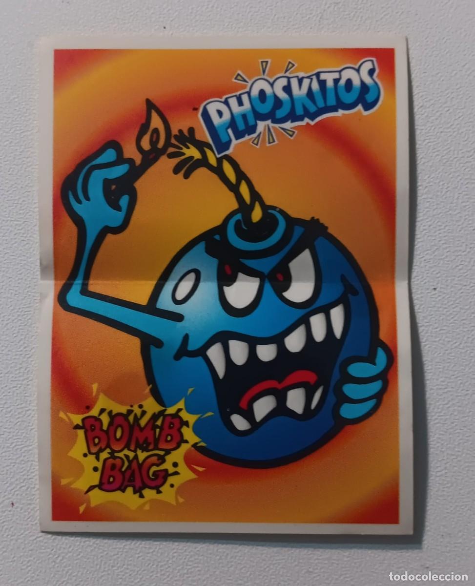 Coleccionismo Cromos antiguos: cromo bom bag promocion phoskitos
