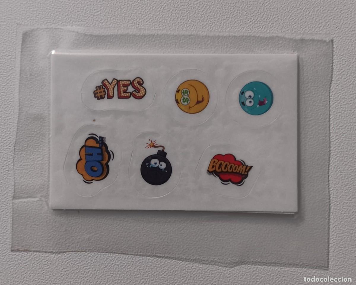 Coleccionismo Cromos antiguos: cromo emojis promocion phoskitos