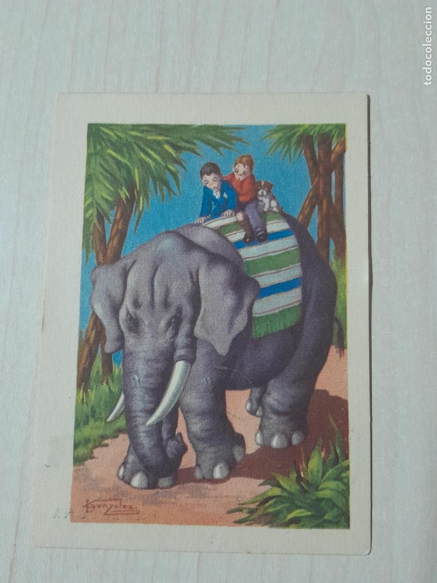 Colecionismo Cromos antigos: CROMO N&deg; 17 - CA&Ntilde;ETE CLORATO Y SU PIEL CHOCOLATE VIVER - SIN PEGAR