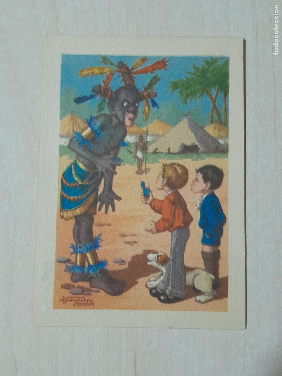 Colecionismo Cromos antigos: CROMO N&deg; 22 - CA&Ntilde;ETE CLORATO Y SU PIEL CHOCOLATE VIVER - SIN PEGAR