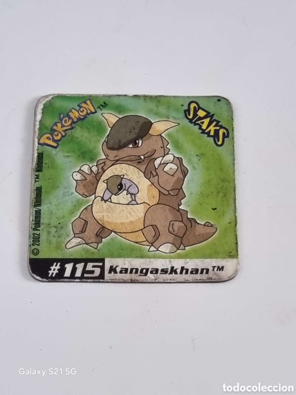 Coleccionismo cromos antiguos: 115 - KANGASKHAN , STAKS POKEMON 2002 - Foto 1