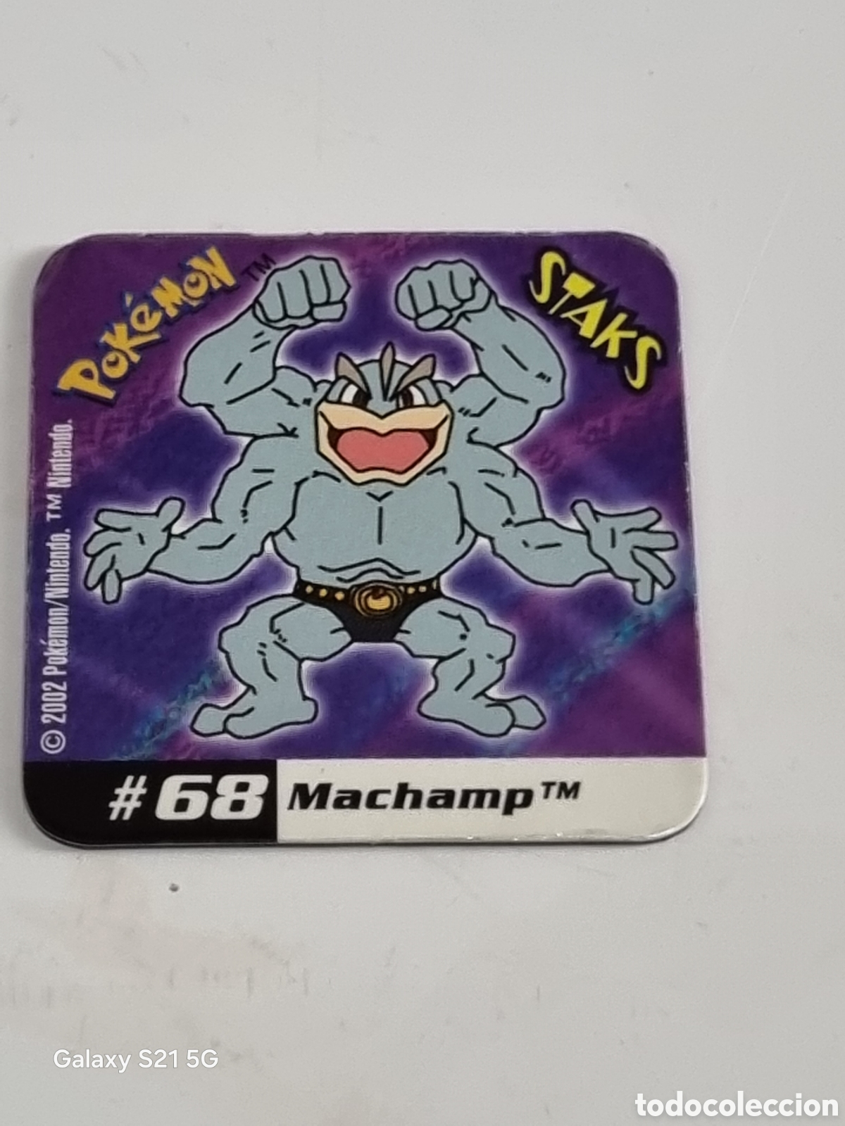 Coleccionismo cromos antiguos: 68 - MACHAMP , STAKS POKEMON 2002 - Foto 1