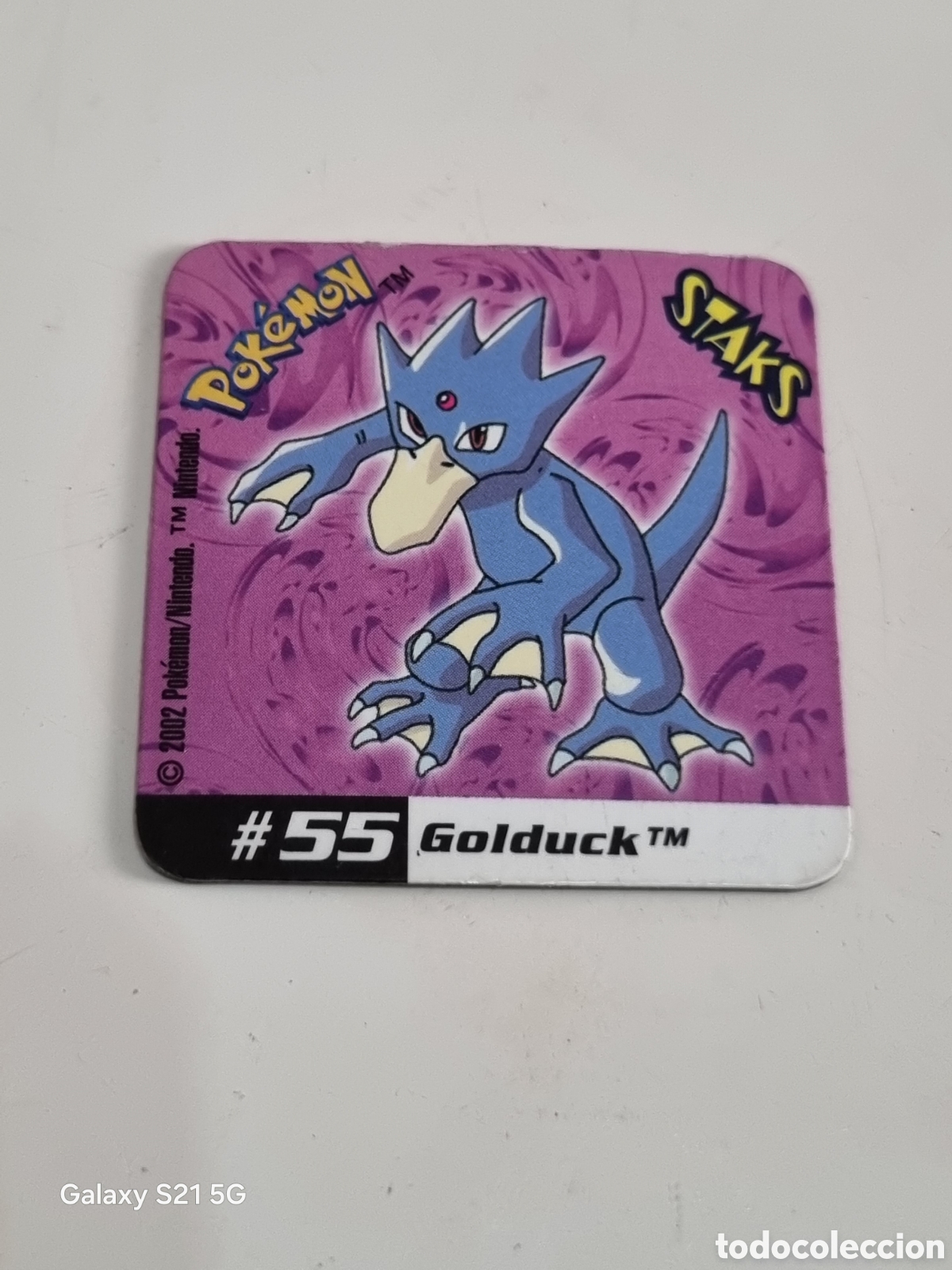 Coleccionismo cromos antiguos: 55 - GOLDUCK , STAKS POKEMON 2002 - Foto 1