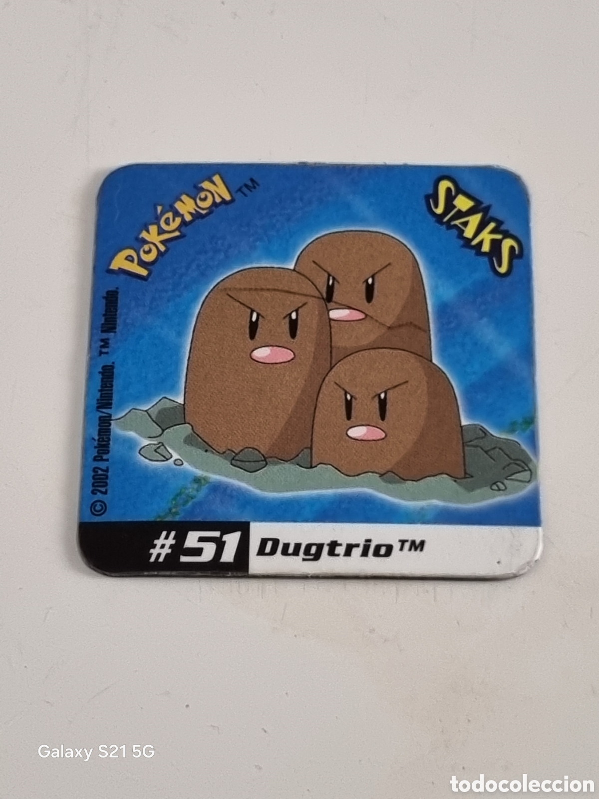 Coleccionismo cromos antiguos: 51 - DUGTRIO , STAKS POKEMON 2002 - Foto 1