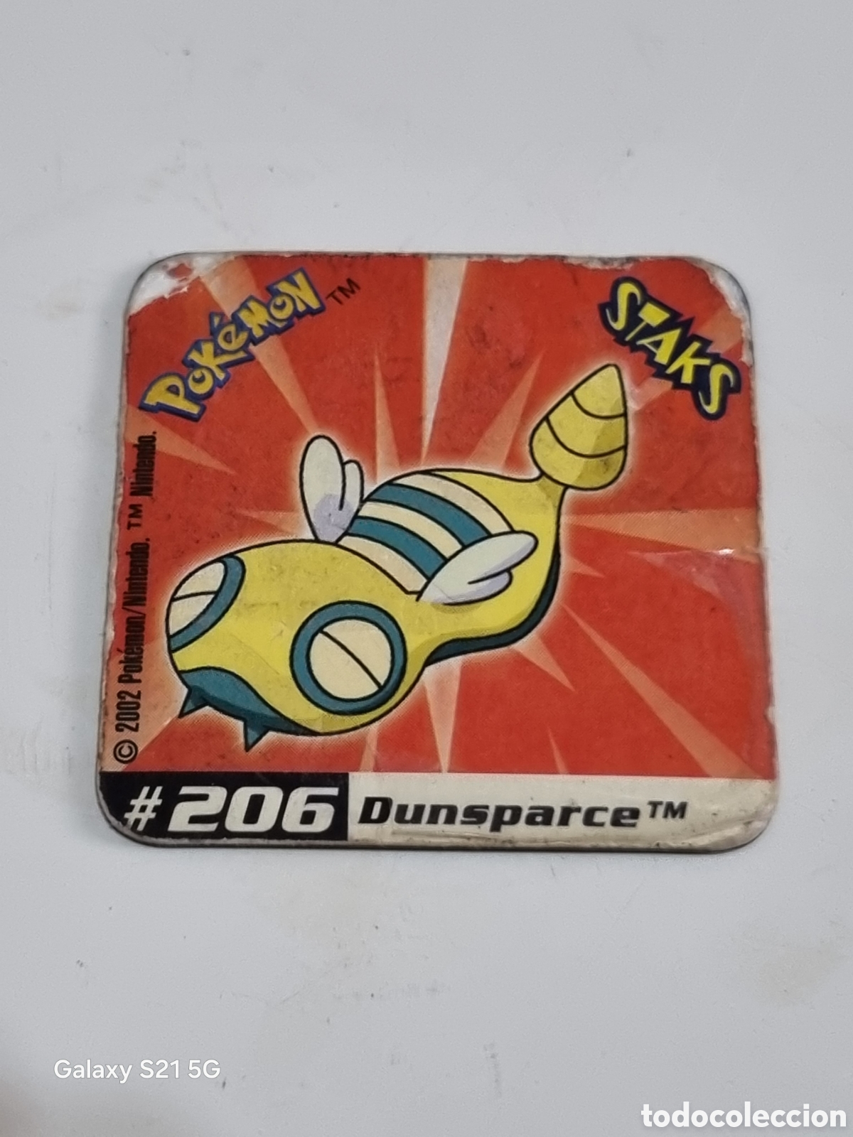 Coleccionismo cromos antiguos: 206 - DUNSPARCE , STAKS POKEMON 2002 - Foto 1