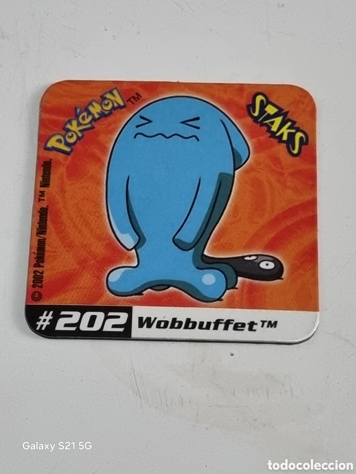 Coleccionismo cromos antiguos: 202 - WOBBUFFET , STAKS POKEMON 2002 - Foto 1