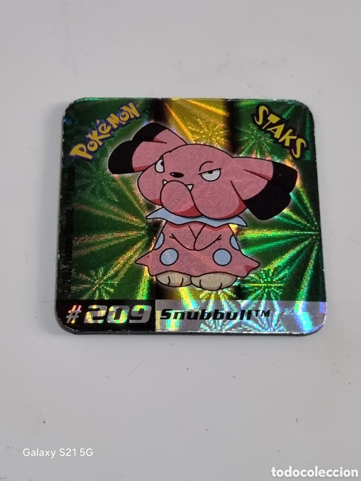 Coleccionismo cromos antiguos: 209 - SNUBULL , FOIL STAKS POKEMON 2002 - Foto 1