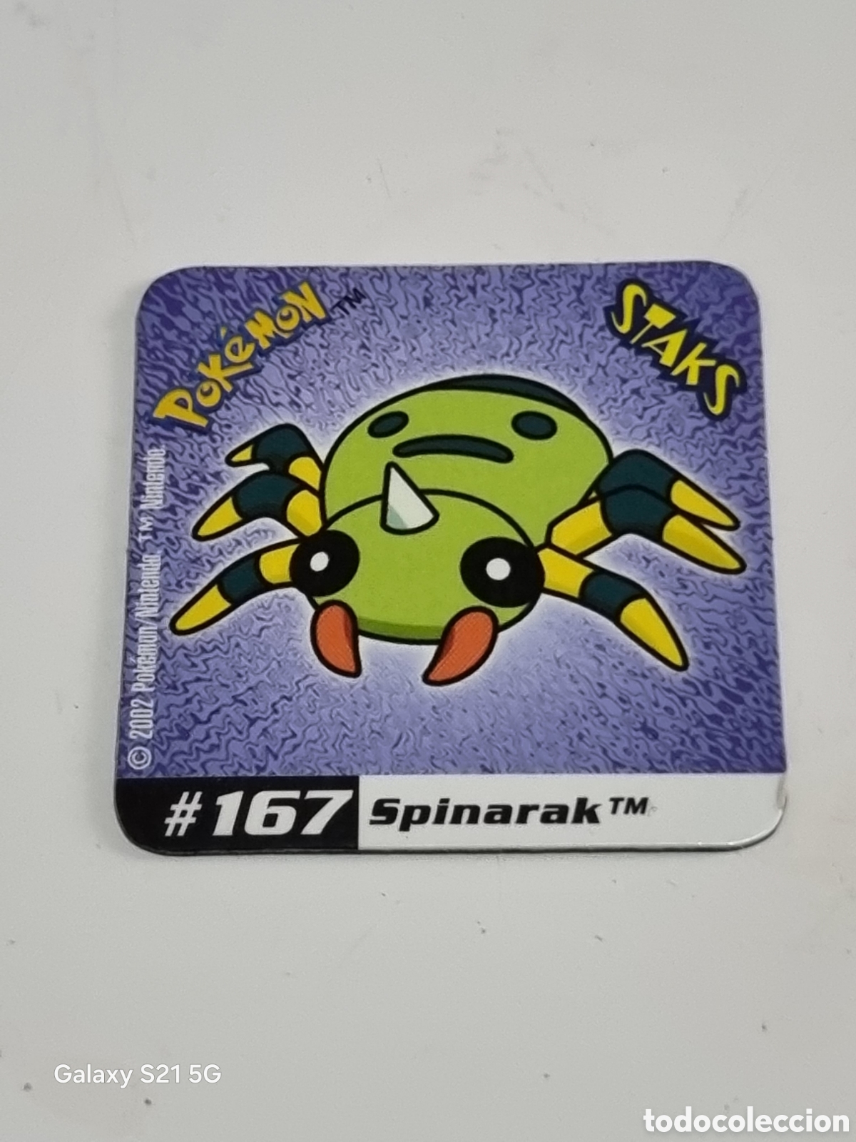 Coleccionismo cromos antiguos: 167 - SPINARAK , STAKS POKEMON 2002 - Foto 1