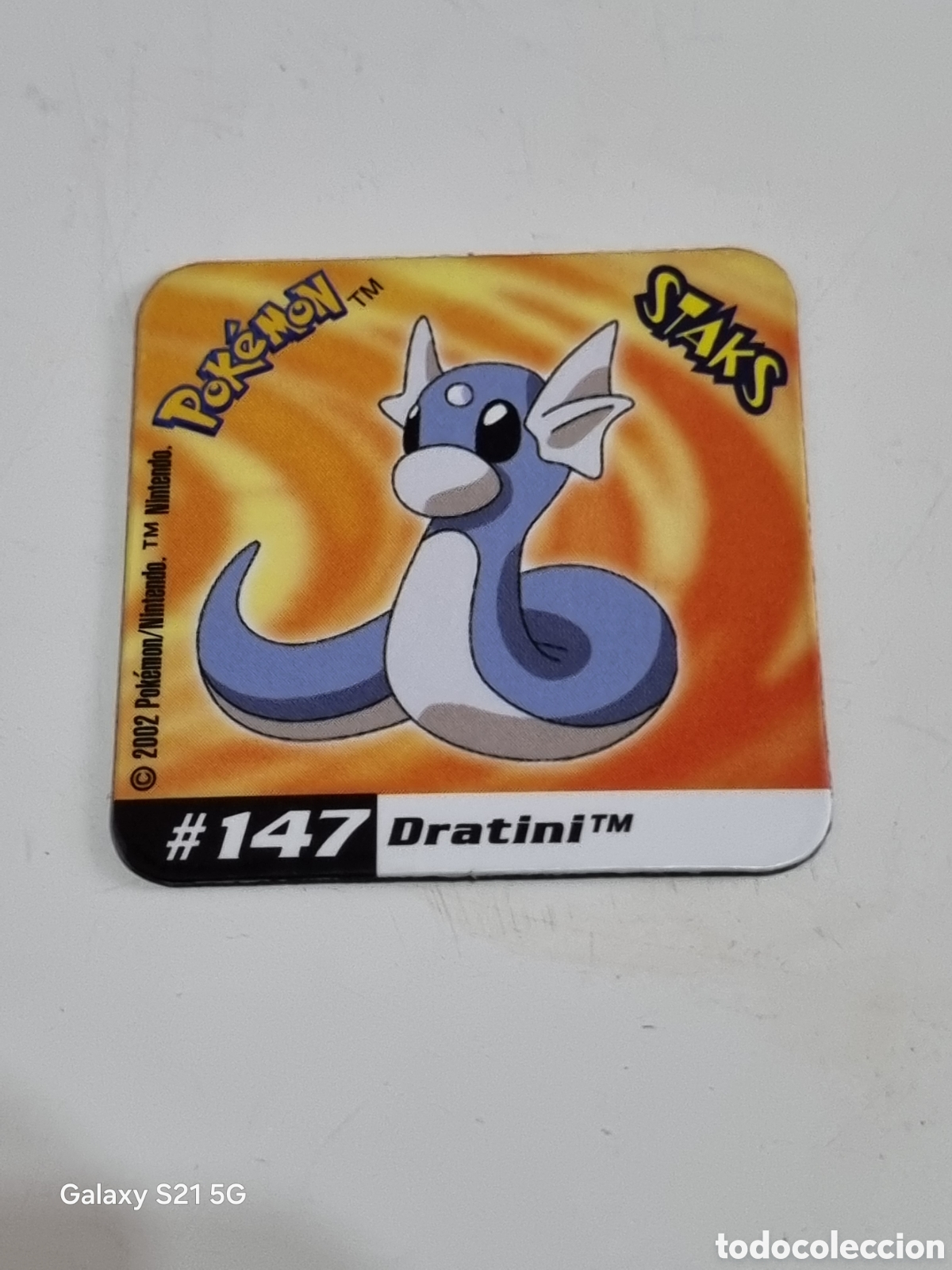 Coleccionismo cromos antiguos: 147 - DRATINI , STAKS POKEMON 2002 - Foto 1