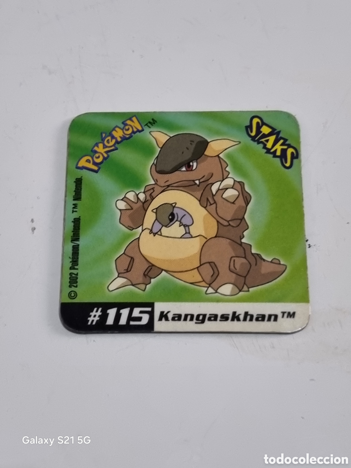 Coleccionismo cromos antiguos: 115 - KANGASKHAN , STAKS POKEMON 2002 - Foto 1