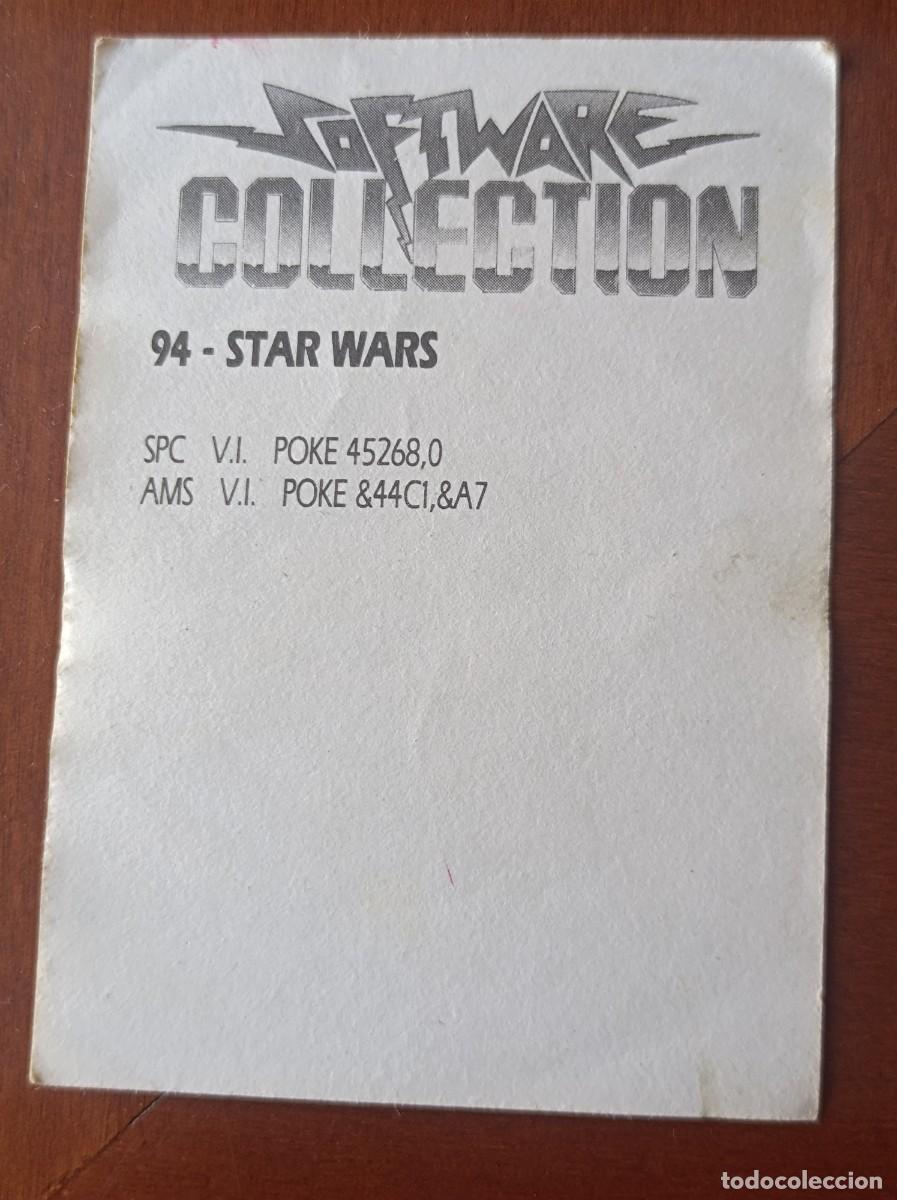 Coleccionismo cromos antiguos: CROMO STAR WARS COLECCI&Oacute;N SOFWARE N&ordm; 94 - Foto 2