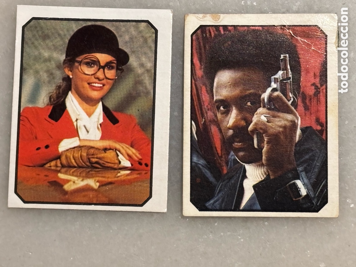 Coleccionismo cromos antiguos: Lote privado 2 cromos Fans - Foto 1
