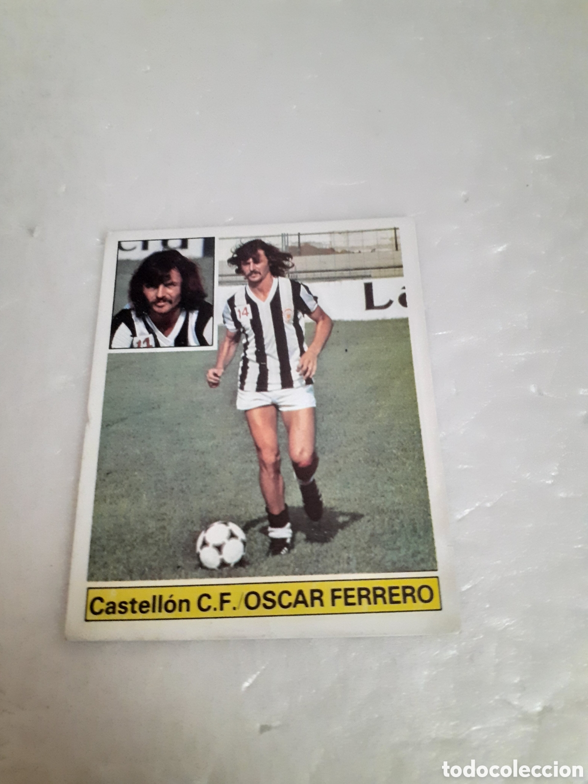 Colecionismo Cromos antigos: ESTE LIGA 81 82 ULTIMOS FICHAJES N 17 OSCAR FERRERO CASTELLON SIN PEGAR