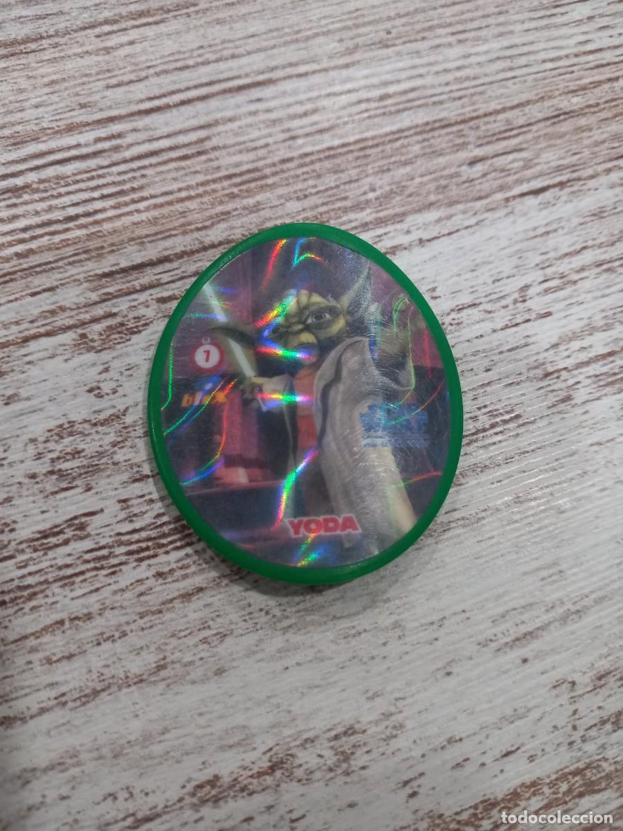 Coleccionismo cromos antiguos: TAZO N&ordm; 7 STAR WARS THE CLONE WARS BLIX - Foto 1