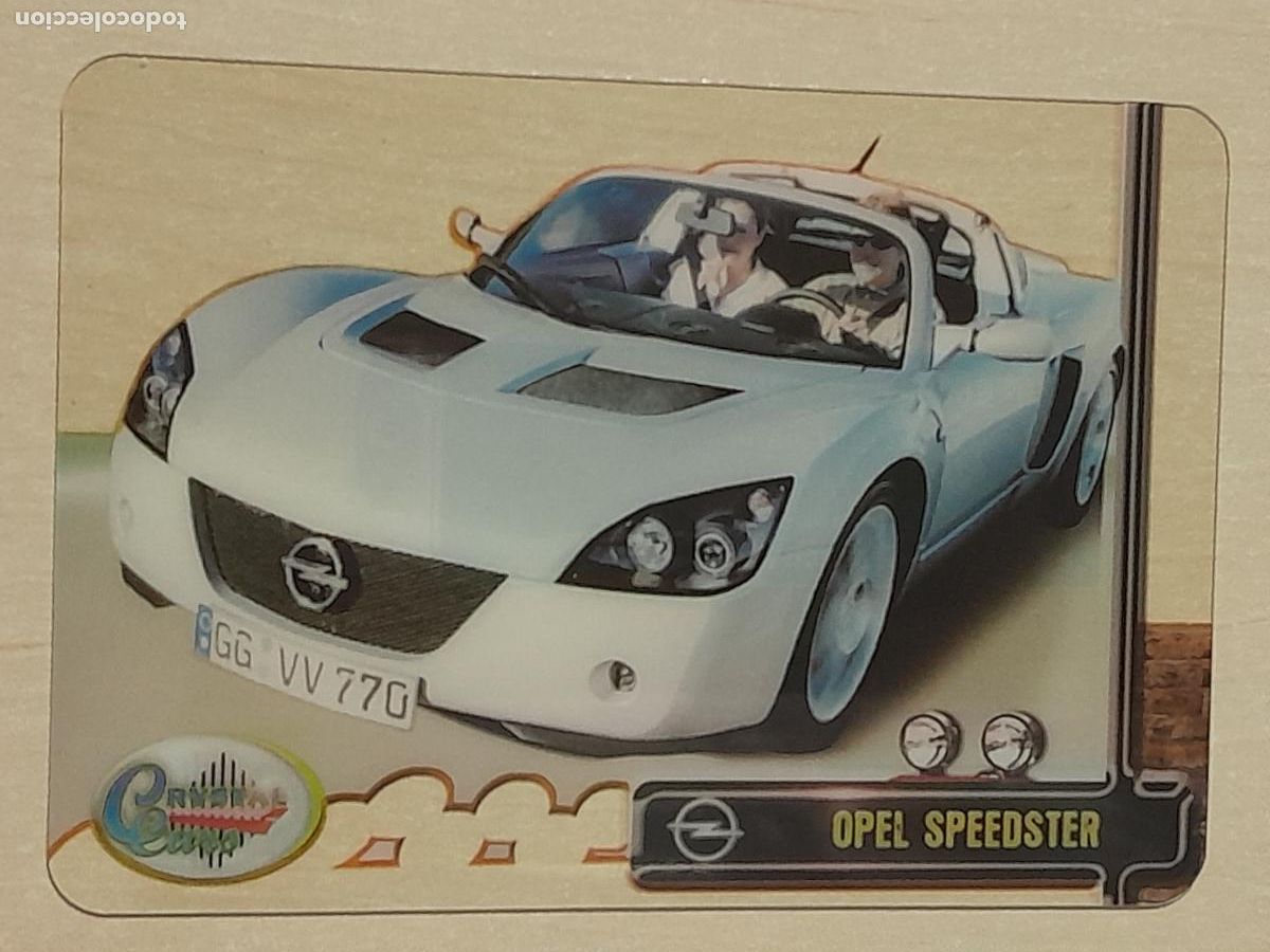 Collectable Antique Stickers: CROMO N&ordm; 62 - LAMINCARDS - CRYSTAL CARS - EDIBAS MUNDICROMO - FICHA NUEVA
