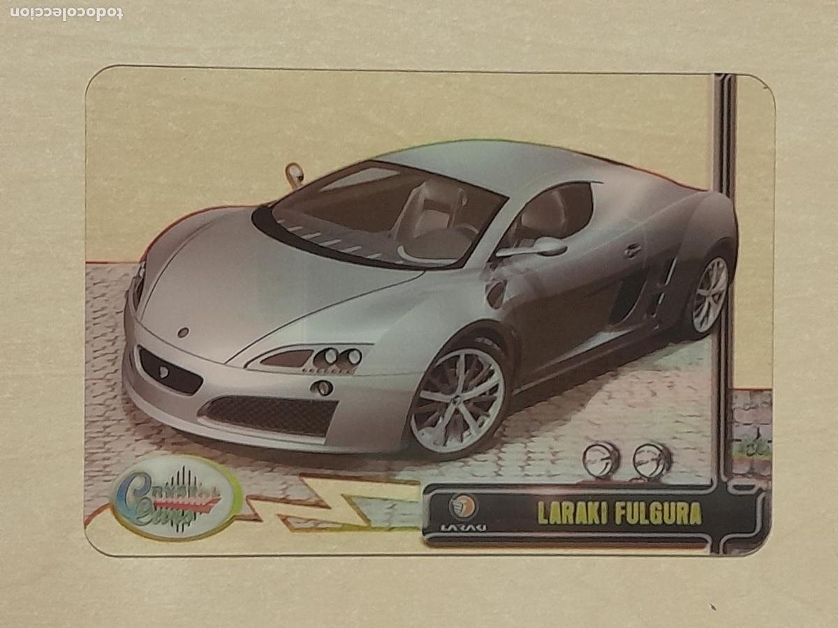 Collectable Antique Stickers: CROMO N&ordm; 38 - LAMINCARDS - CRYSTAL CARS - EDIBAS MUNDICROMO - FICHA NUEVA