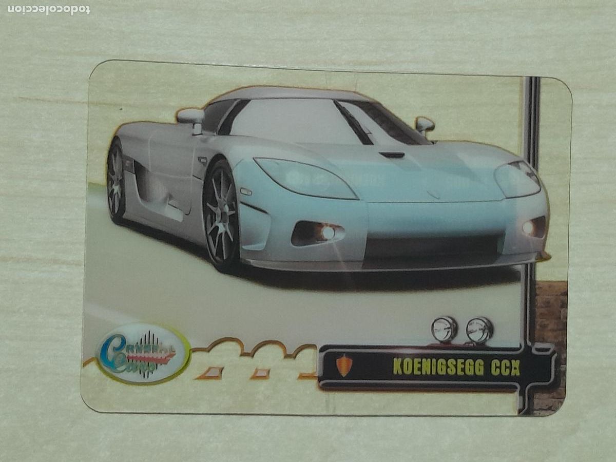 Collectable Antique Stickers: CROMO N&ordm; 2 - LAMINCARDS - CRYSTAL CARS - EDIBAS MUNDICROMO - FICHA NUEVA