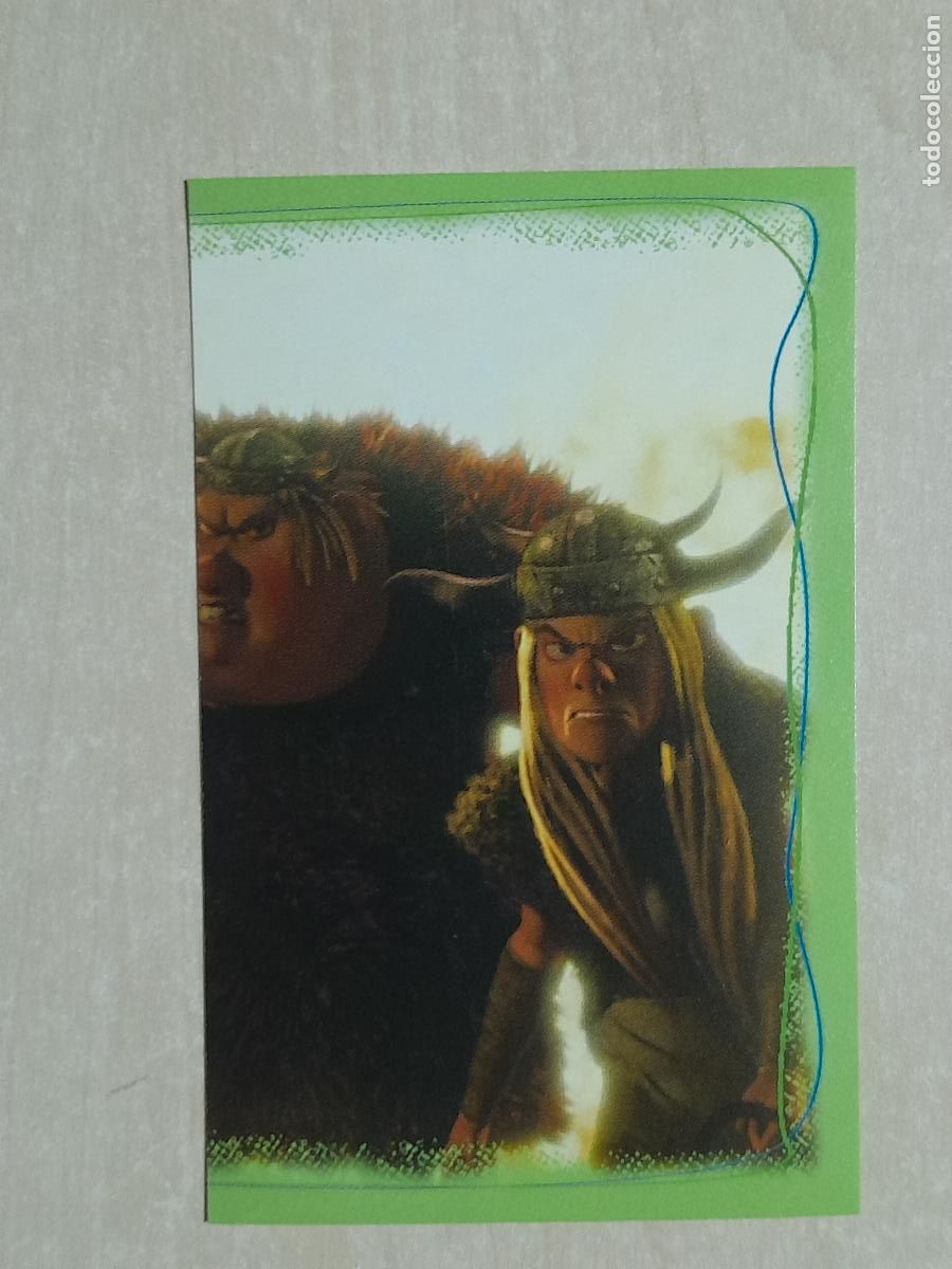 Collectable Antique Stickers: CROMO N&ordm; 85 - COMO ENTRENAR A TU DRAGON - PANINI - SIN PEGAR